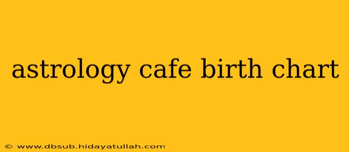 astrology cafe birth chart