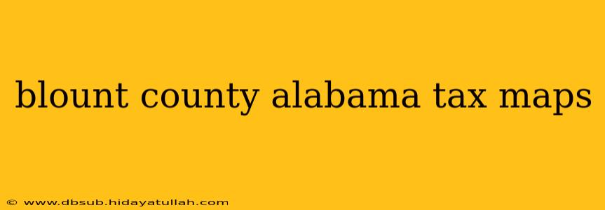 blount county alabama tax maps