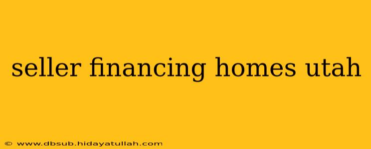 seller financing homes utah