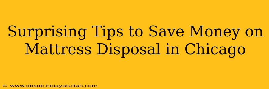 Surprising Tips to Save Money on Mattress Disposal in Chicago